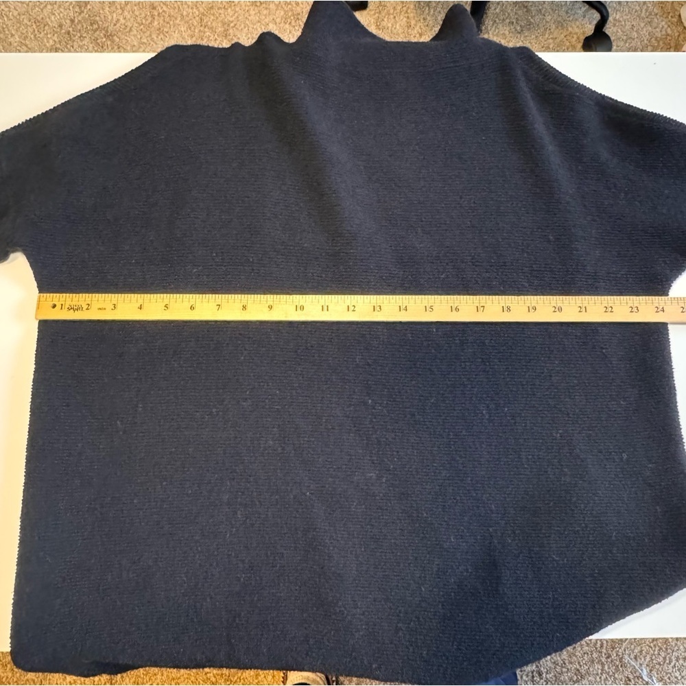 Ottoman Slouchy Tunic Oversized Cotton Blend Sweater Women’s size XS - Picture 11 of 12